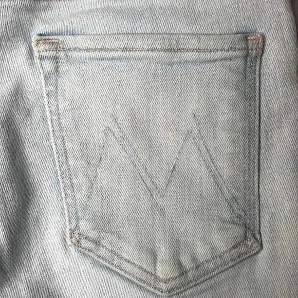 MOTHER- The Insider Crop Step Fray Limited Edition Jeans | Size 30 - Picture 9 of 15